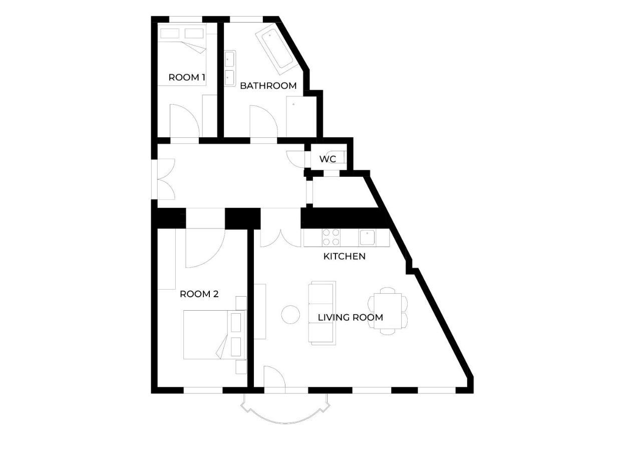 Apartament Luxurious, 2 Min To Casino And Roemertherme Baden bei Wien Zewnętrze zdjęcie